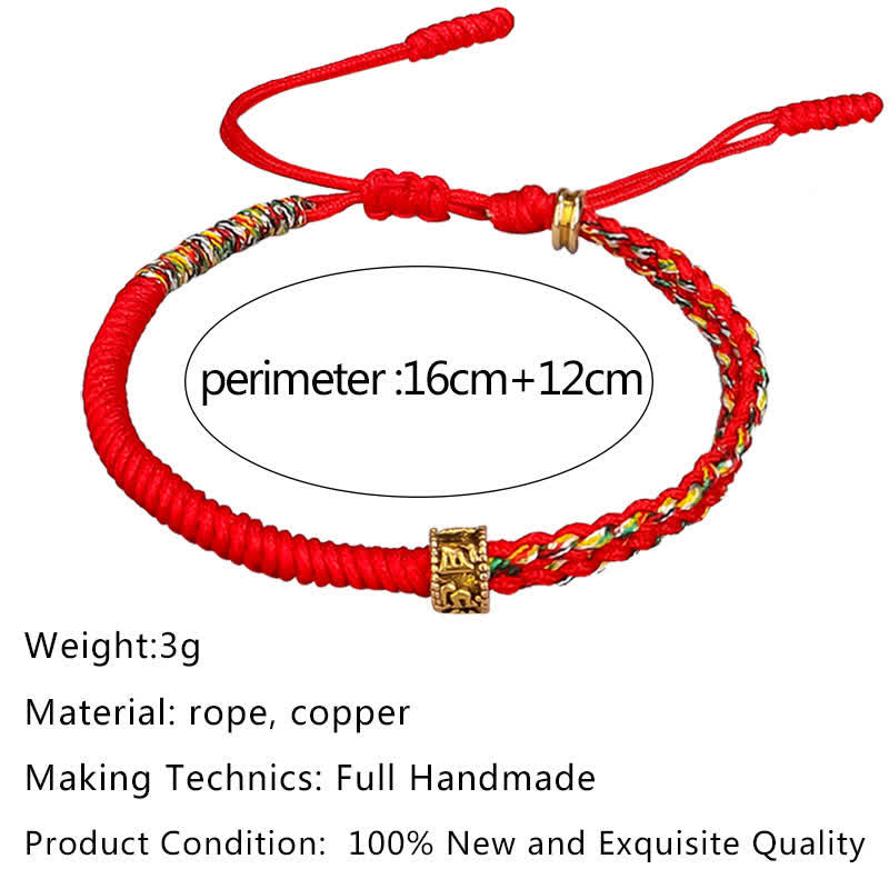 Bracelet de protection unisexe Om Mani Padme Hum