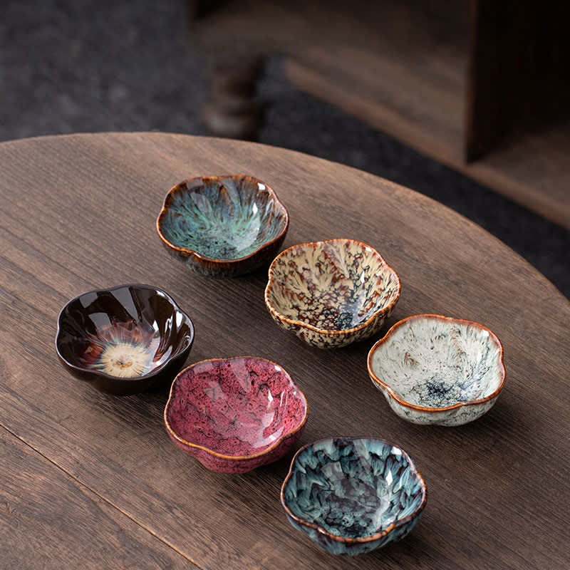 Tasse à thé en céramique Fleur de pêcher Belle tasse à thé florale