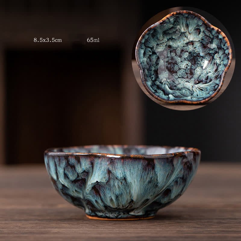 Tasse à thé en céramique Fleur de pêcher Belle tasse à thé florale