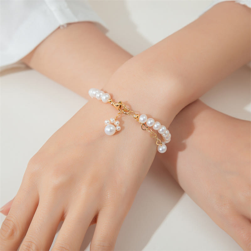 Bracelet de guérison en perles et pattes de chat | Sagesse et loyauté