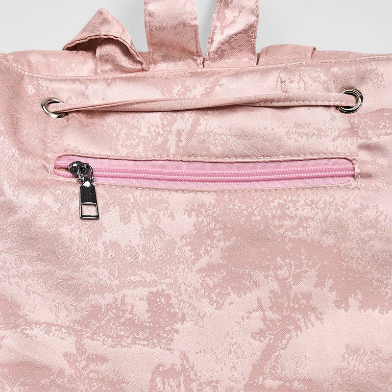 Sac à dos brodé Lotus rose - Spiritual Apparel