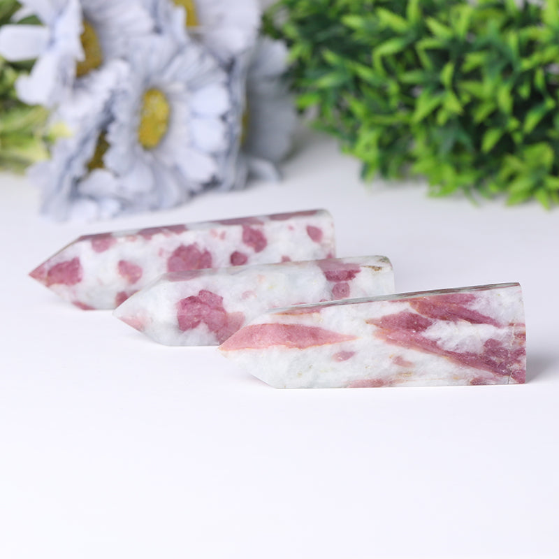 Pink Tourmaline Healing Crystal Tower 2.4-4.5 inch