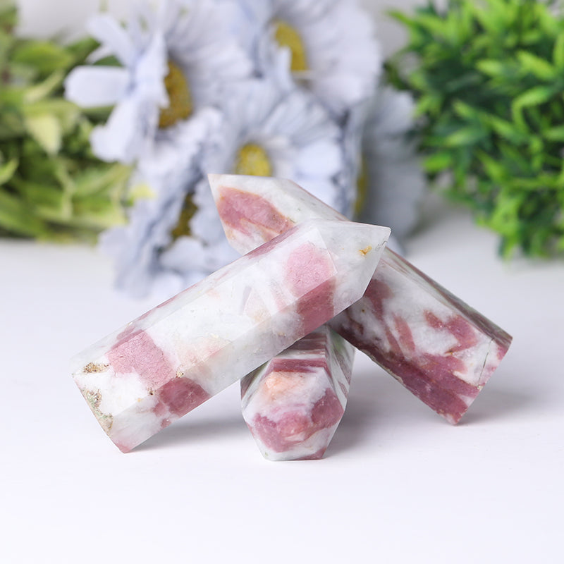 Pink Tourmaline Healing Crystal Tower 2.4-4.5 inch