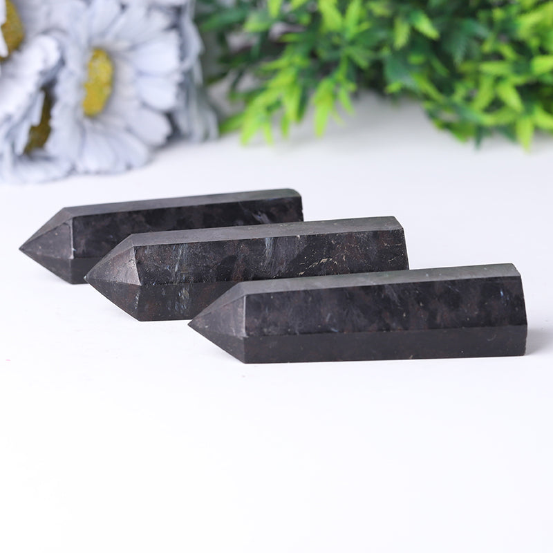 Polished Astrophylite Crystal Tower 2.4-4.5 inches Spiritual Point