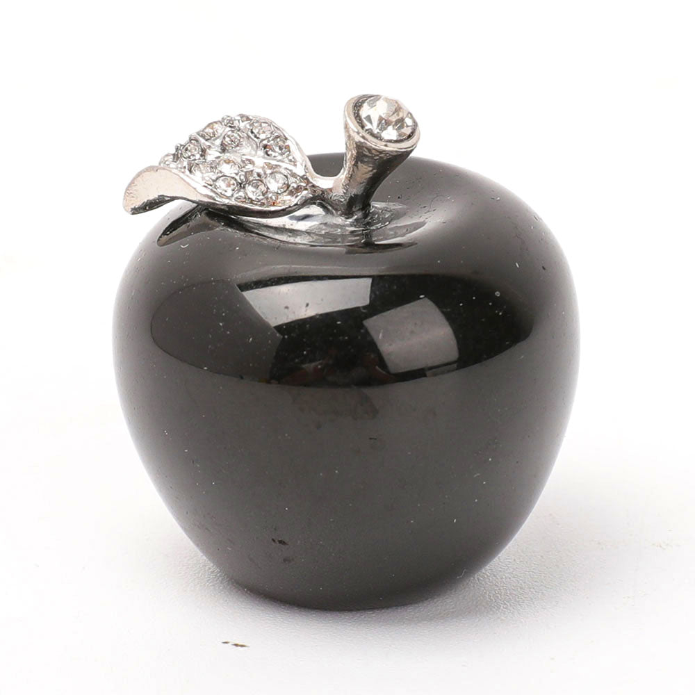 Polished Crystal Apple Decoration 1.35inch
