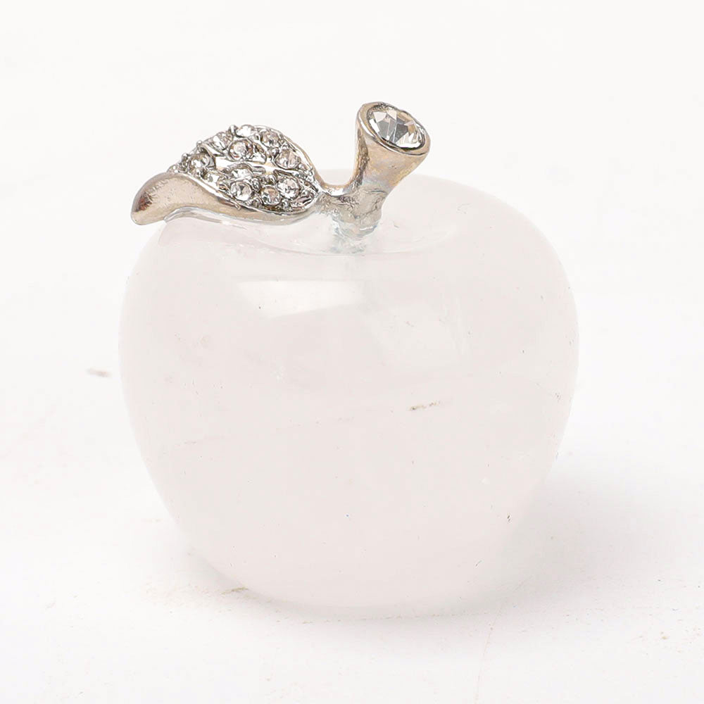 Polished Crystal Apple Decoration 1.35inch