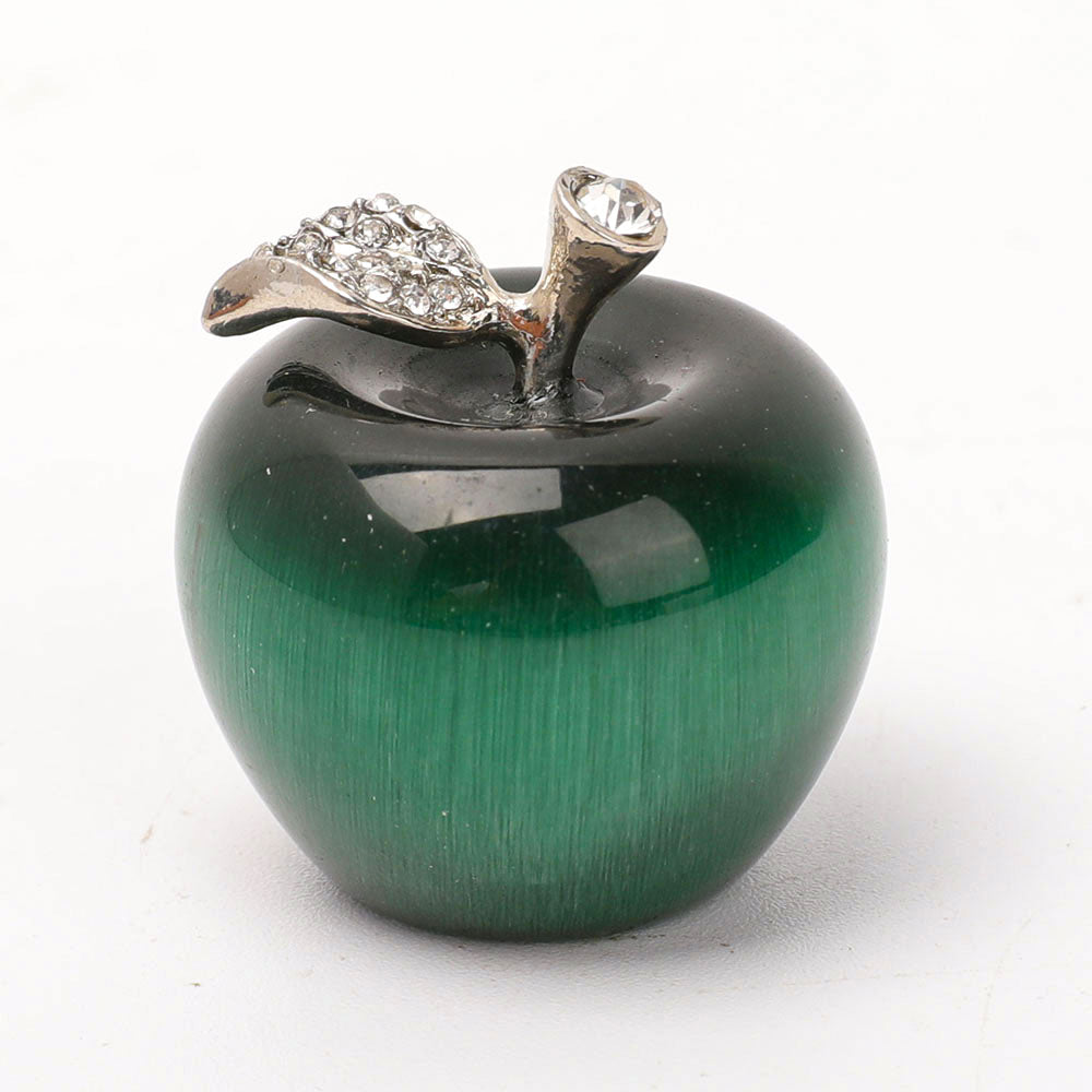Polished Crystal Apple Decoration 1.35inch