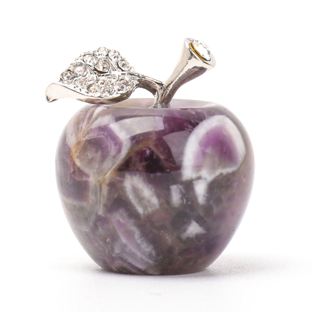 Polished Crystal Apple Decoration 1.35inch