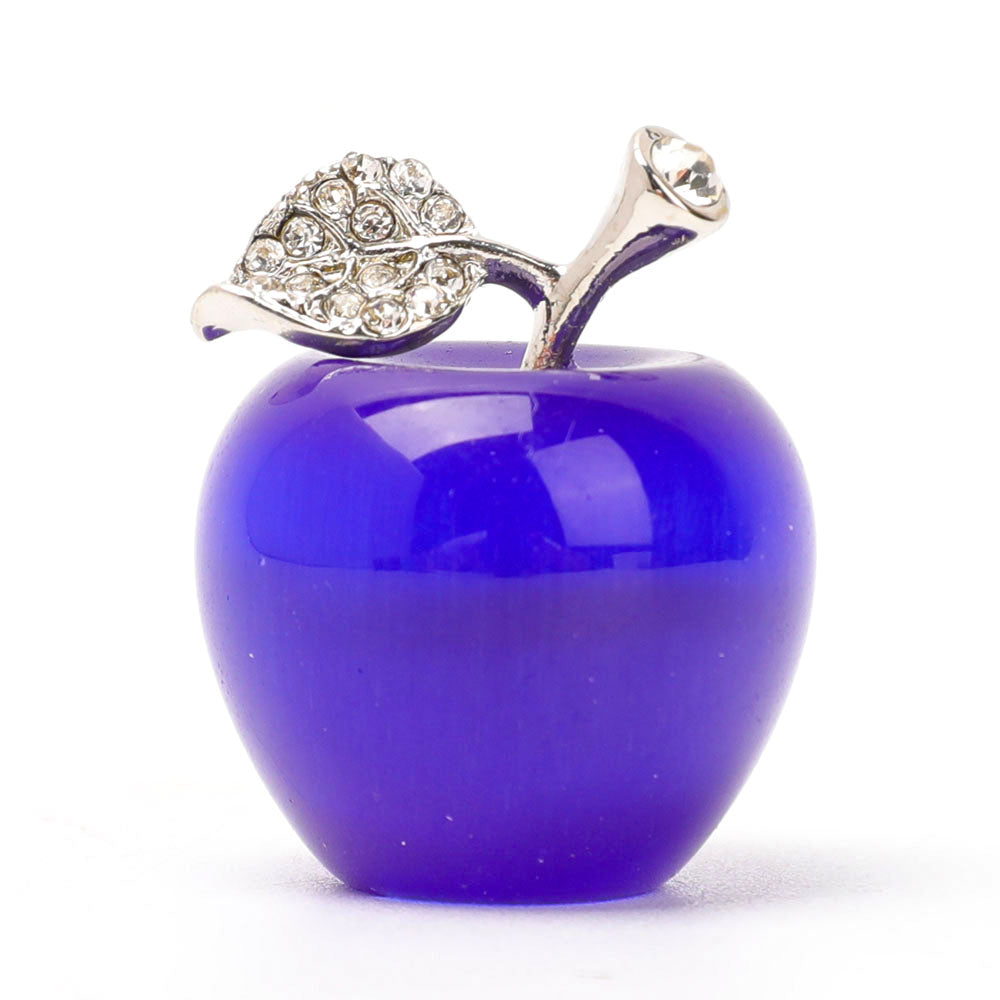 Polished Crystal Apple Decoration 1.35inch