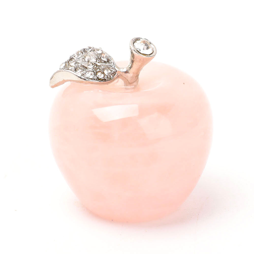 Polished Crystal Apple Decoration 1.35inch