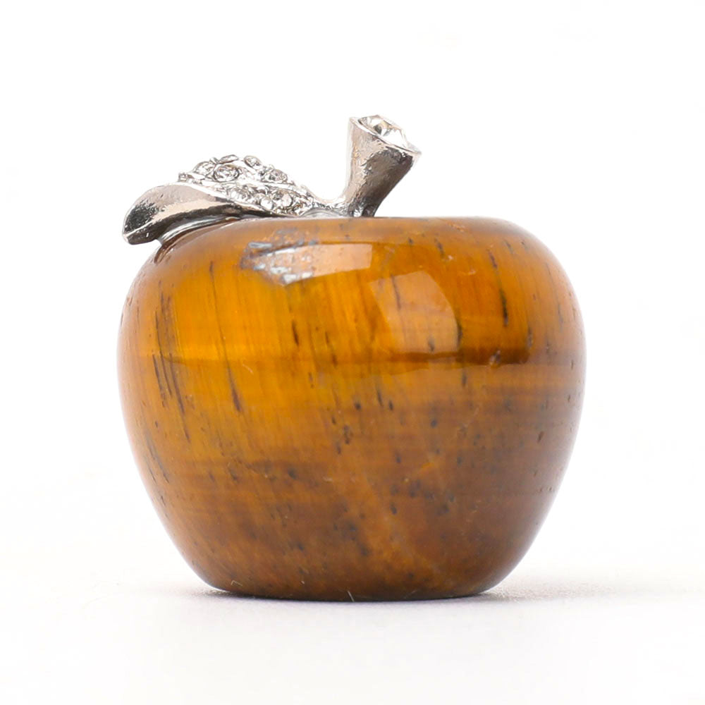 Polished Crystal Apple Decoration 1.35inch