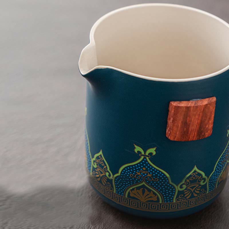 Théière chinoise portable Gongfu en céramique avec sac