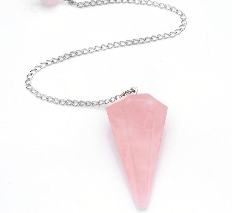 Powerful Pointed Pendulum Crystal