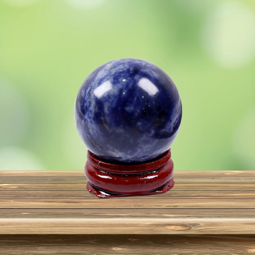 Sodalite Crystal Ball for Intuition & Energy