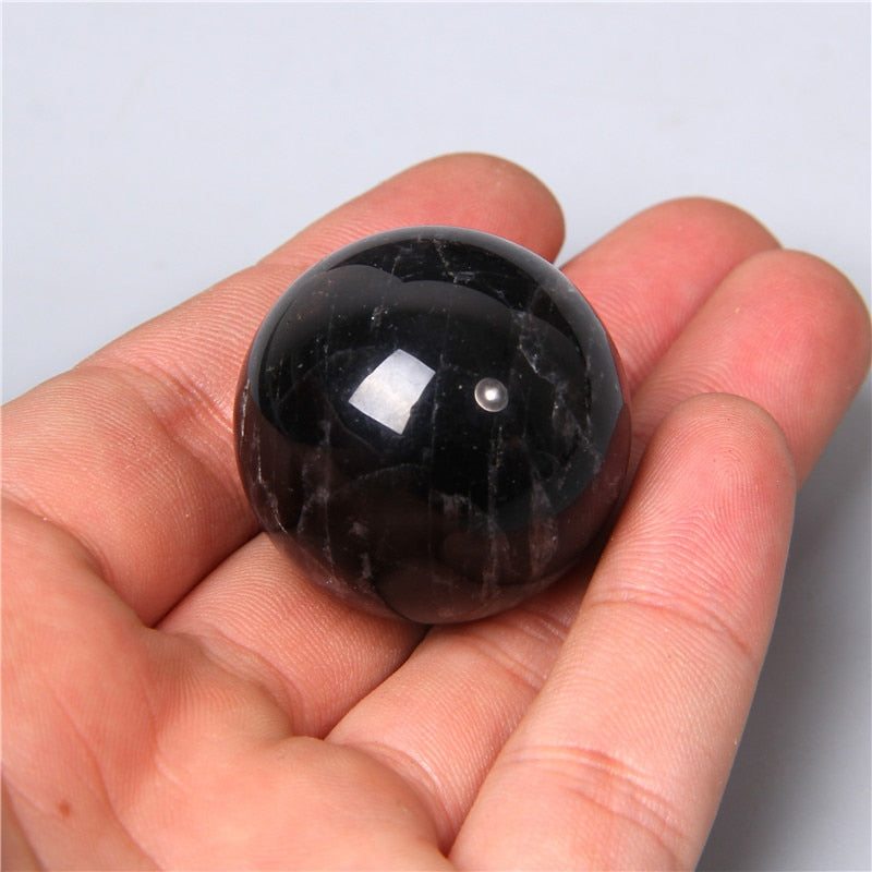 Obsidian Crystal Ball for Clarity and Protection