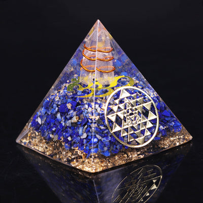 Pyramide Orgonite Protection et Prospérité