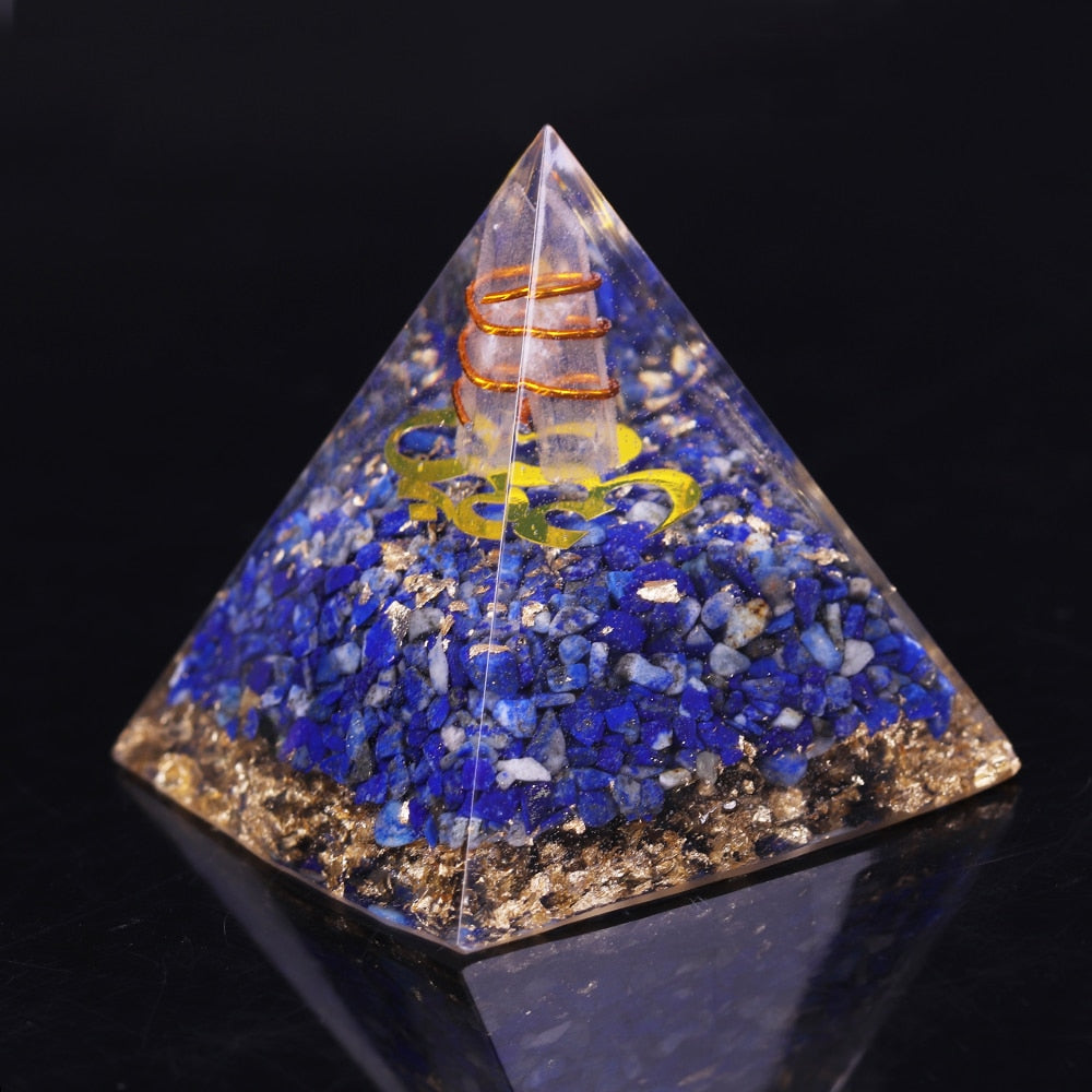Pyramide Orgonite Protection et Prospérité