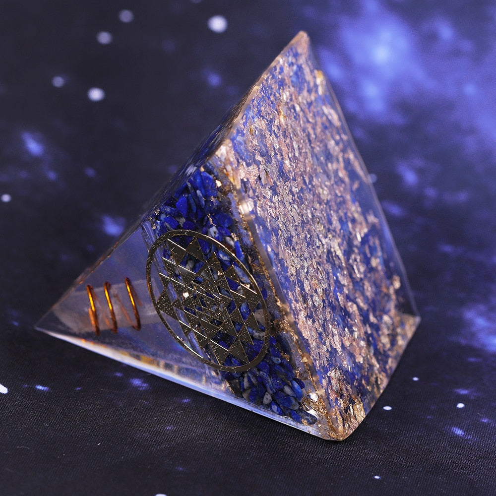 Pyramide Orgonite Protection et Prospérité