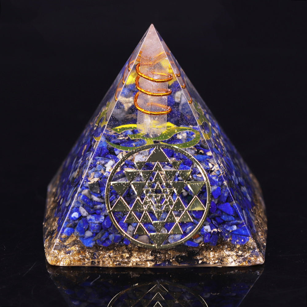 Pyramide Orgonite Protection et Prospérité
