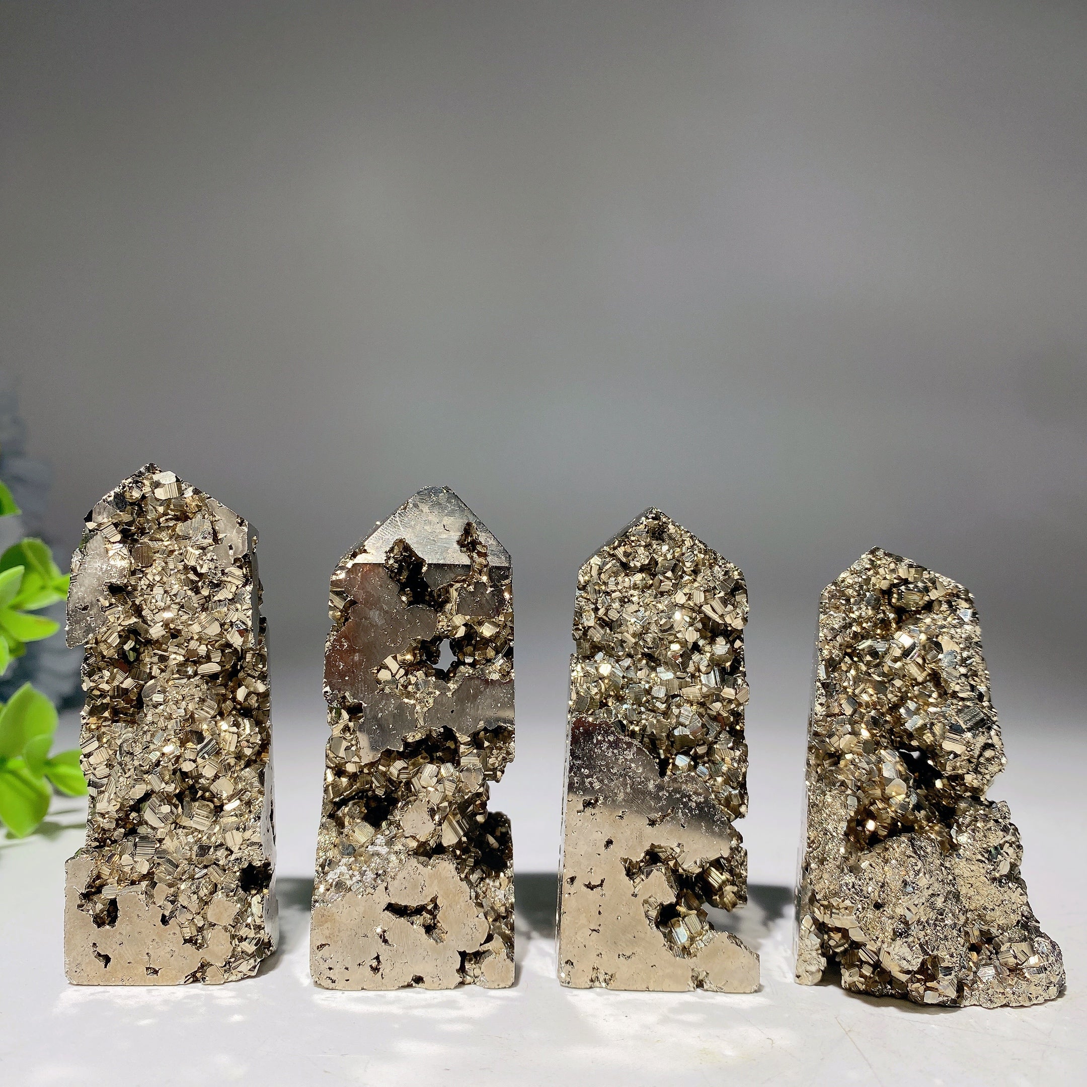 Pyrite Crystal Points 2-3 inch for Healing & Energy Work