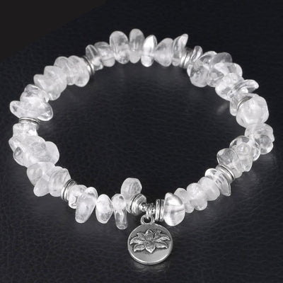 Bracelet énergétique de guérison en quartz