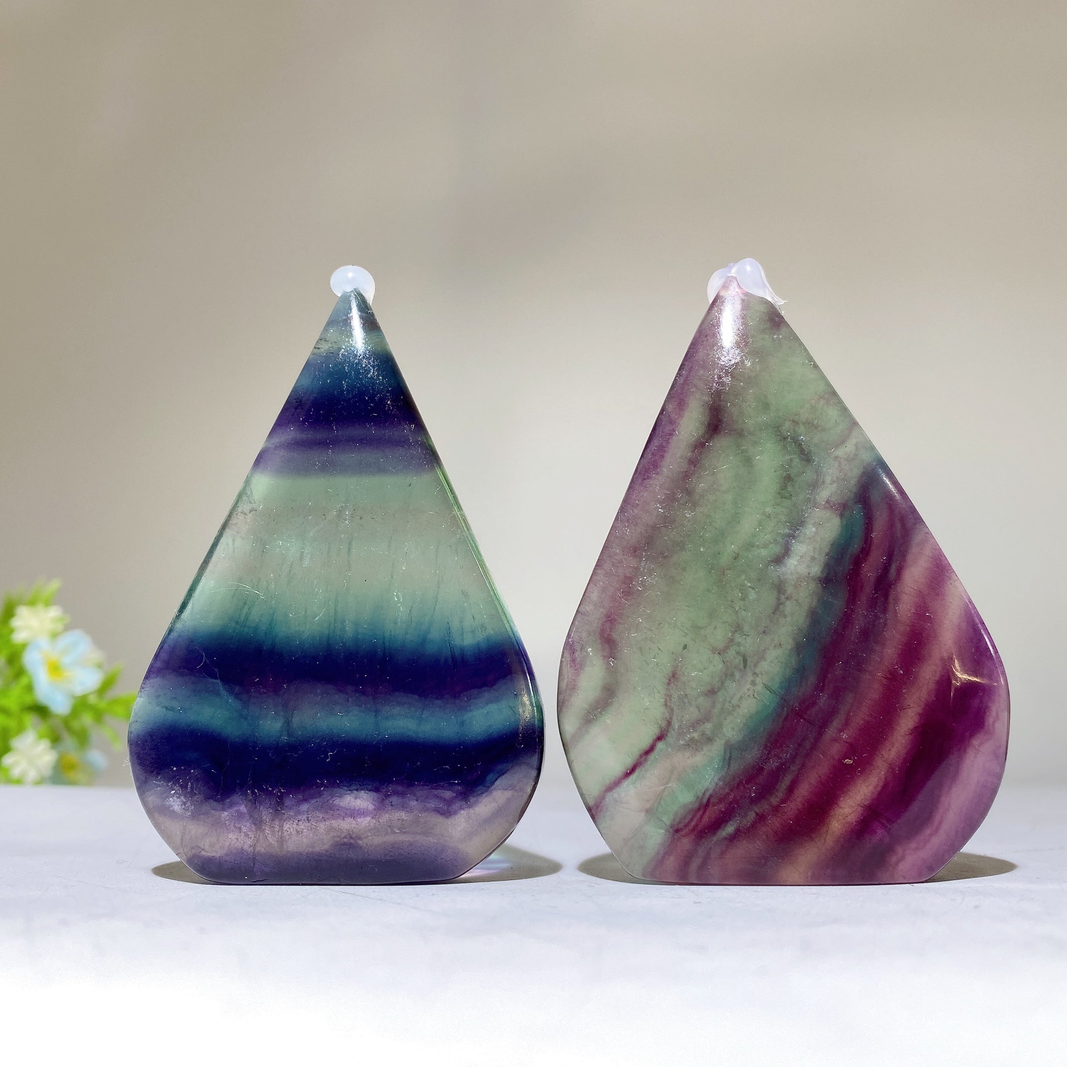 Rainbow Fluorite Free Form Crystal Specimen 2.4-3.3 Inches
