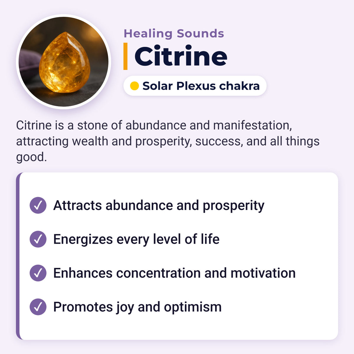 Raw Amethyst Crystal Pendant Necklace 16-19 Inch Meditation Jewelry, citrine meaning, benefits and chakras