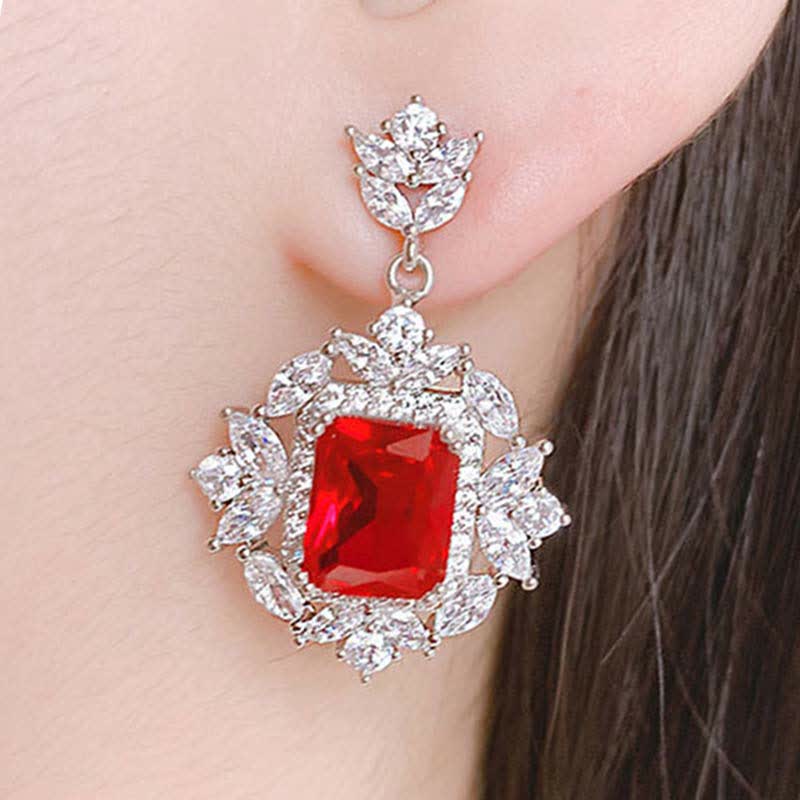 Collier spirituel en corindon rouge | Confiance et courage