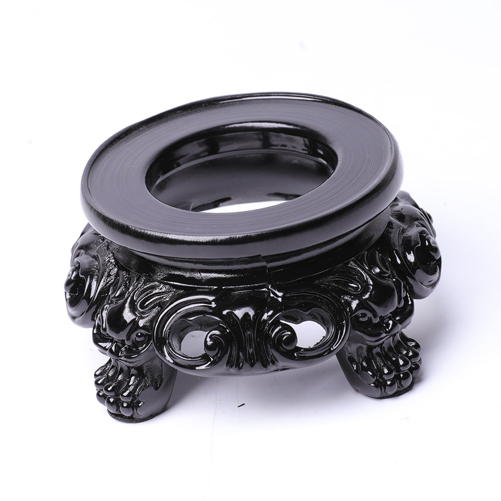 Resin Engraved Base Stand for Crystal Sphere Display
