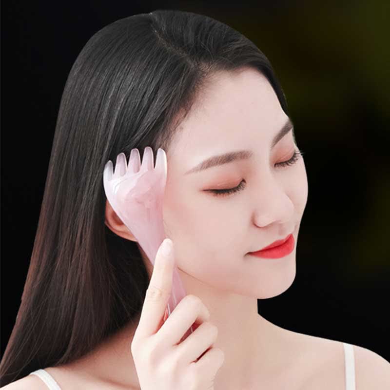 Peigne de massage Gua Sha en résine pour l'élasticité et la cicatrisation de la peau