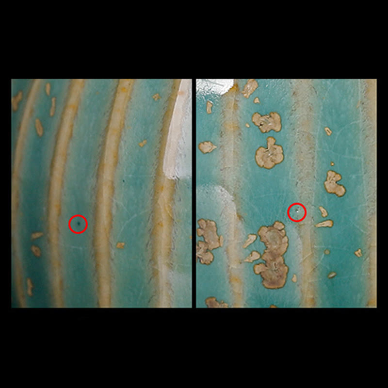 Tasse à thé Gaiwan en céramique à changement de four à glaçure rétro 150 ml