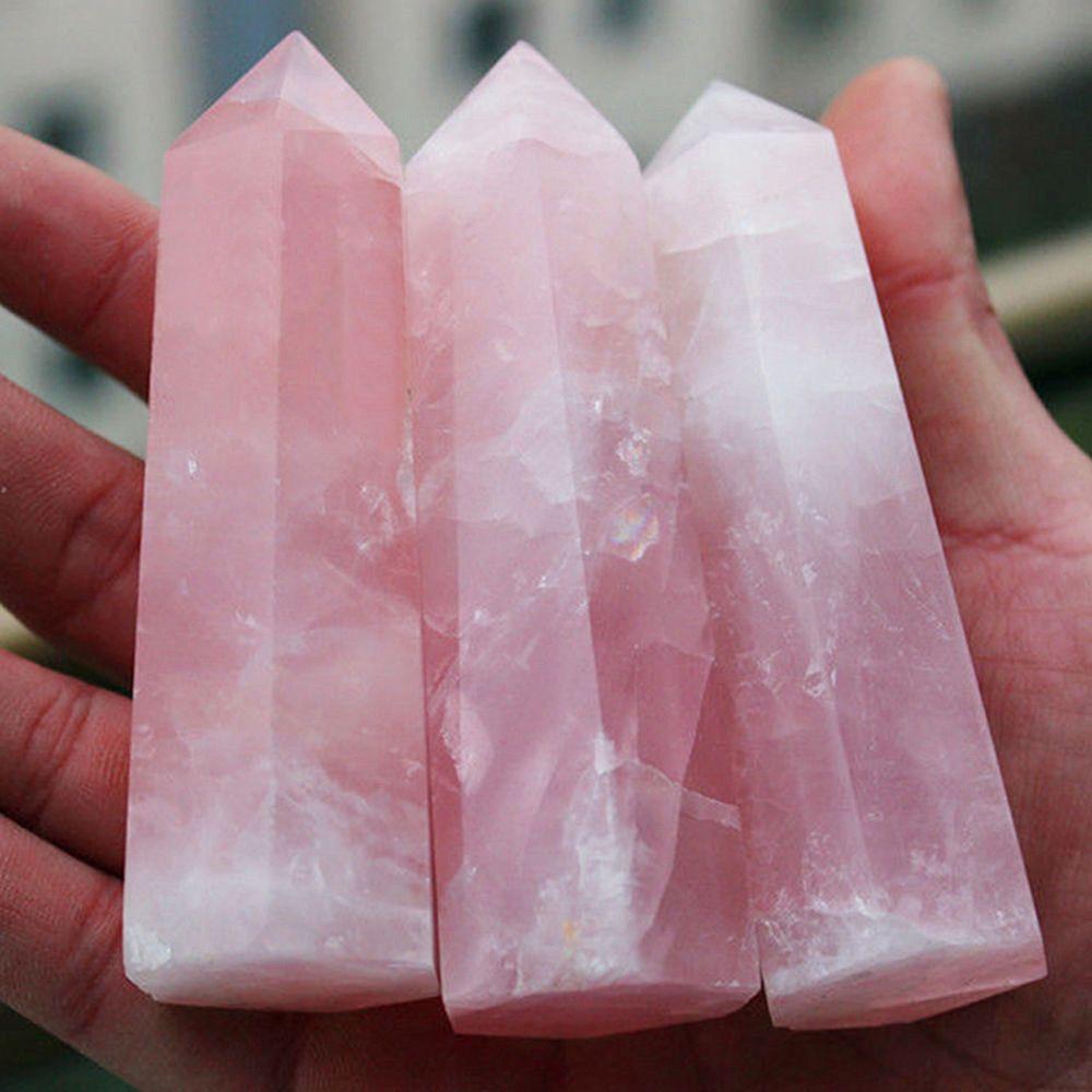 Tour du chakra du cœur en quartz rose