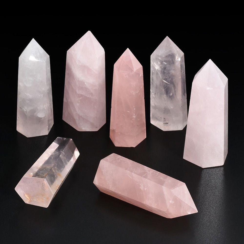 Tour du chakra du cœur en quartz rose