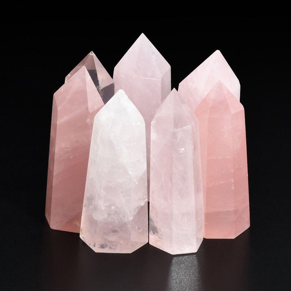 Tour du chakra du cœur en quartz rose