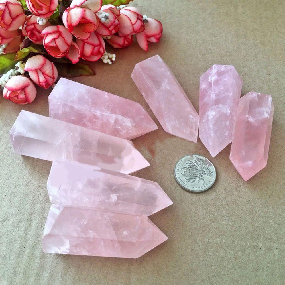 Tour du chakra du cœur en quartz rose