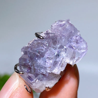 Pendentif en argent S925 avec pierre précieuse naturelle et cristal de guérison de 15 à 25 mm