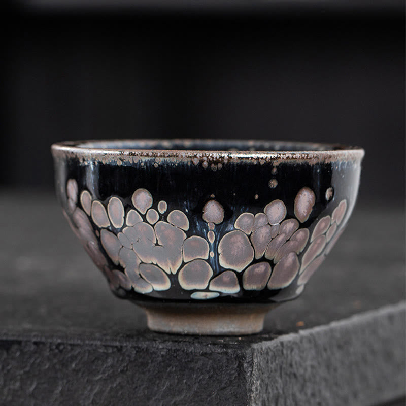Tasse à thé en céramique Sakura Jianzhan 140 ml Motif fleurs de cerisier