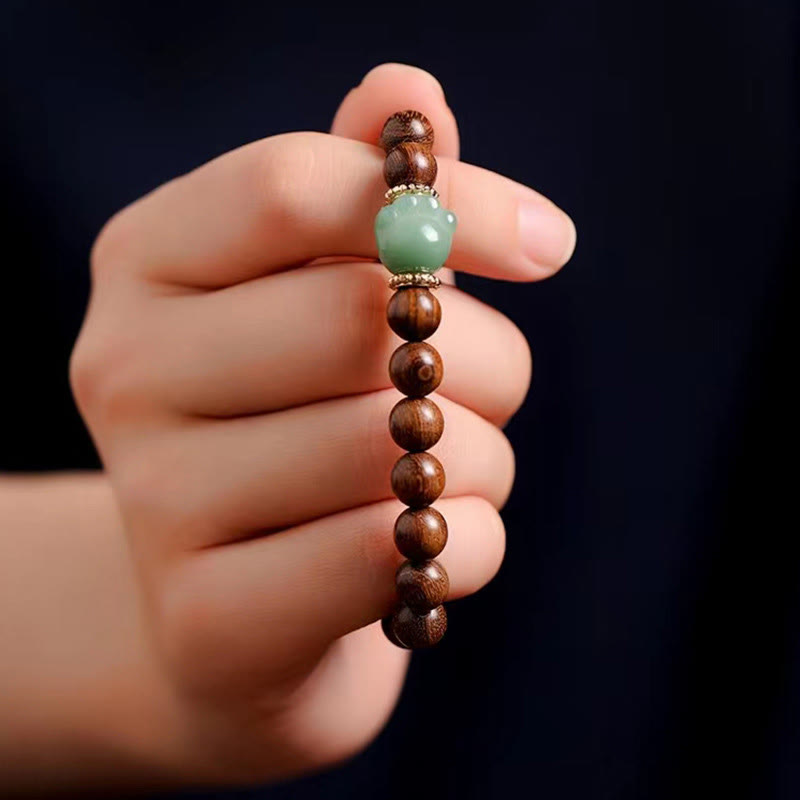 Bracelet de protection pour pattes de chat en bois de santal