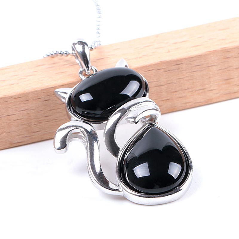 Collier pendentif de protection spirituelle Save A Cat