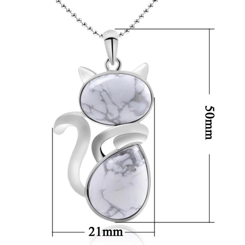Collier pendentif de protection spirituelle Save A Cat