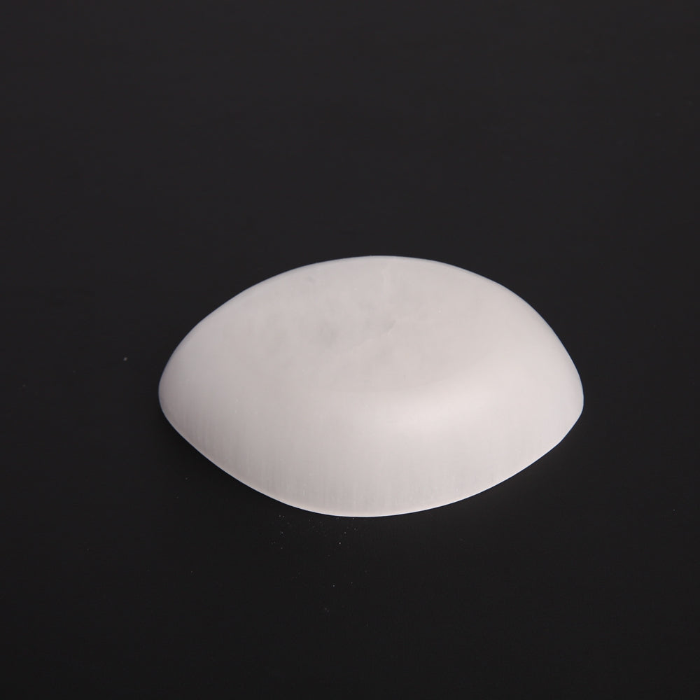 Selenite Crystal Bowl 4.25in Polished Carving Decor