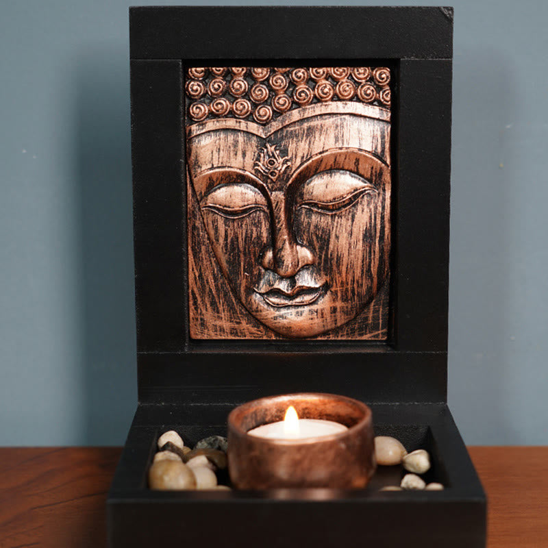 Statue de Bouddha sereine pour la prière à domicile | Compassion et Zen