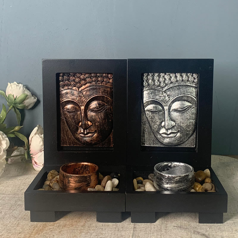 Statue de Bouddha sereine pour la prière à domicile | Compassion et Zen