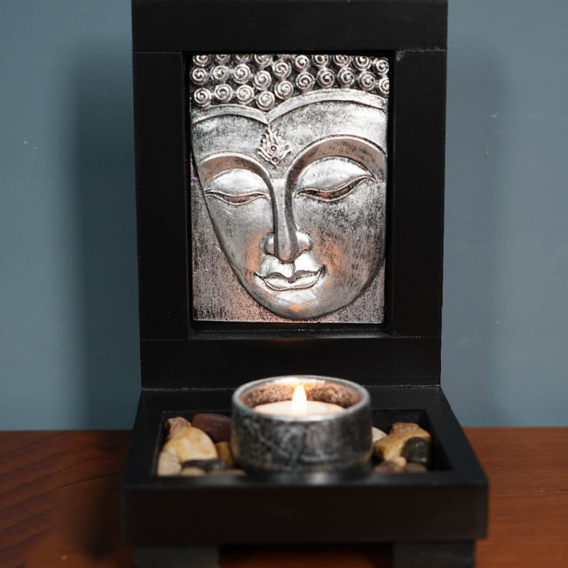 Statue de Bouddha sereine pour la prière à domicile | Compassion et Zen