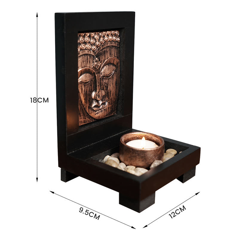 Statue de Bouddha sereine pour la prière à domicile | Compassion et Zen