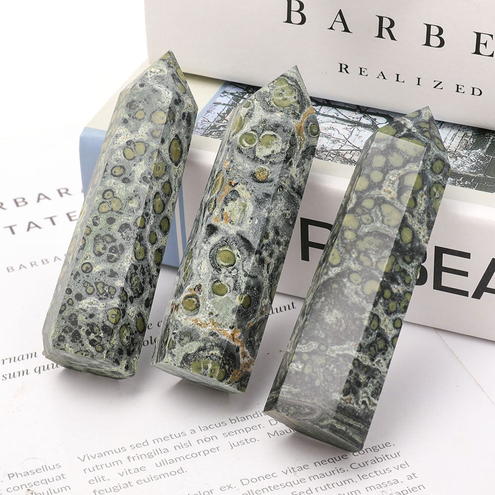 Set of 3 Polished Kambaba Crystal Points 3-3.5 inch Healing