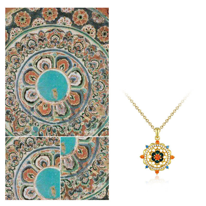 Colliers en argent avec fleur de lotus pour un nouveau départ et l'illumination