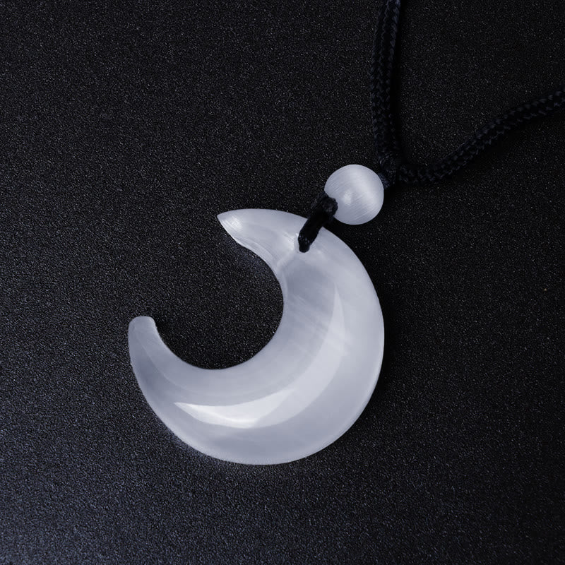 Collier pendentif Yin Yang en obsidienne argentée brillante pour couples