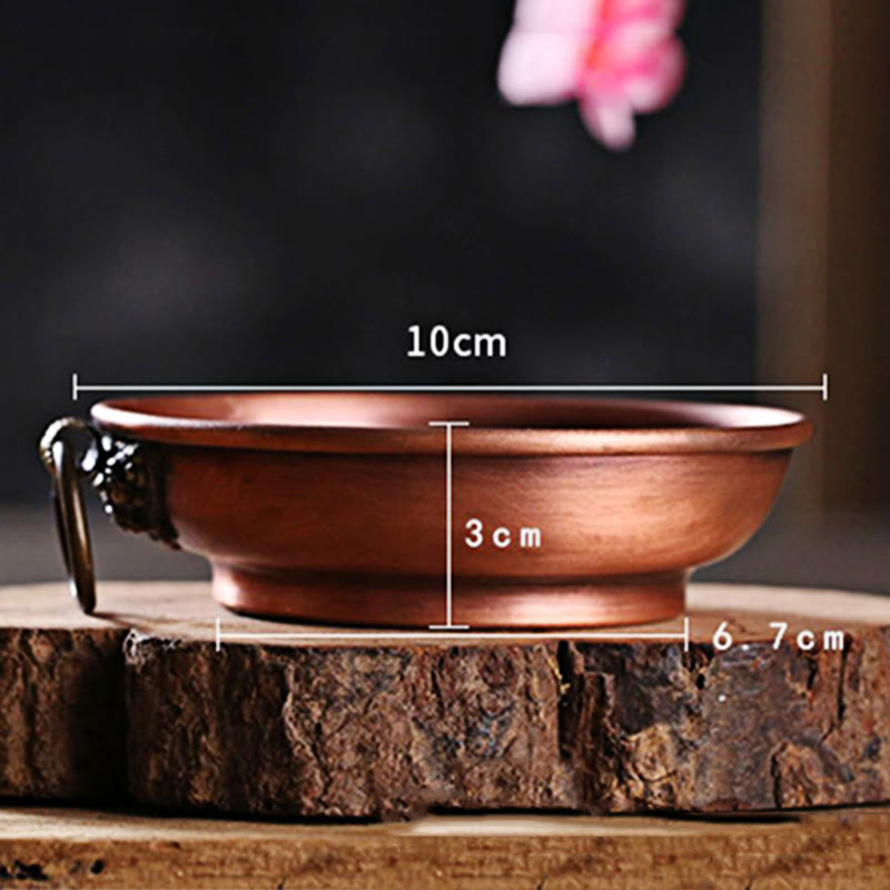 Petit autel de prière en cuivre pour les rituels de l'espace sacré