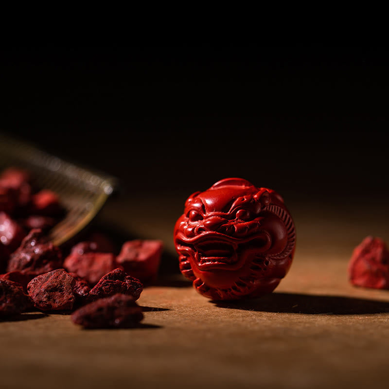 Porte-clés de protection Om Mani Padme Hum en bois de santal rouge à petites feuilles